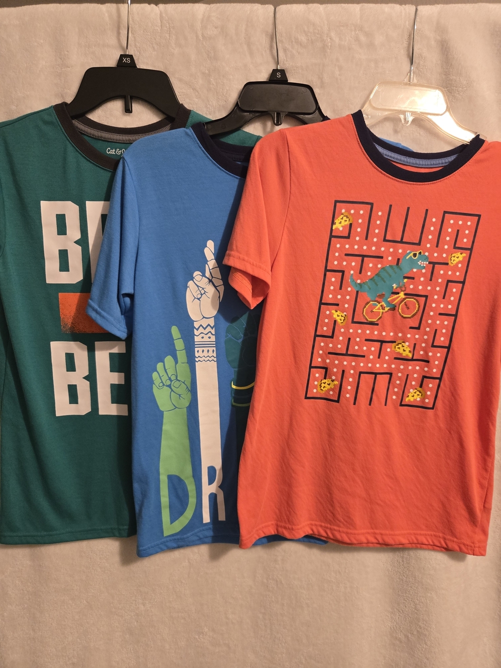 Boys Cat and Jack PJ Shirts